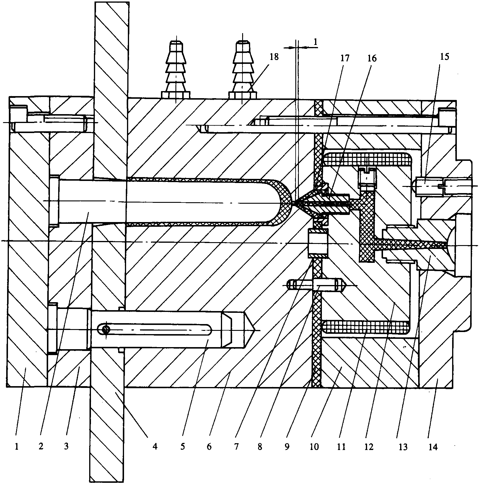 2.腳套注塑模具